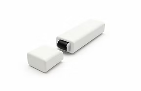 Separated Door and Window Sensor components showing sensor and magnet pair