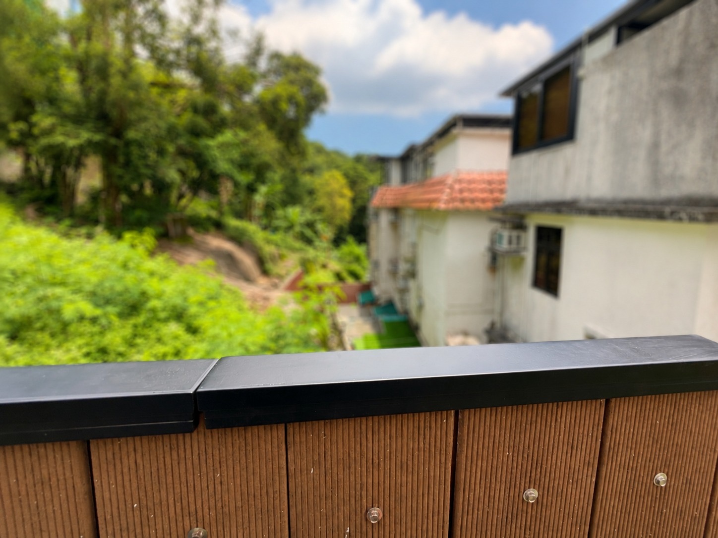Fence Top Sensors installed along a narrow fence cap